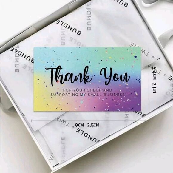 50 Thank You Cards - Picture 4 of 4